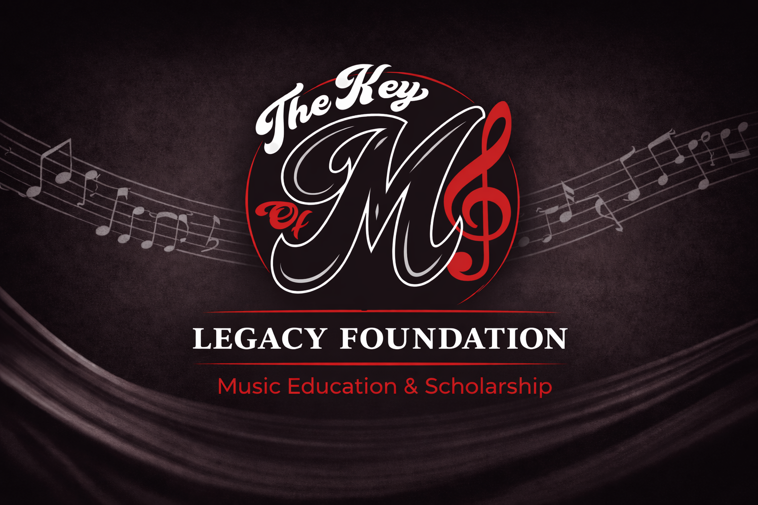 Key of M Legacy Foundation banner